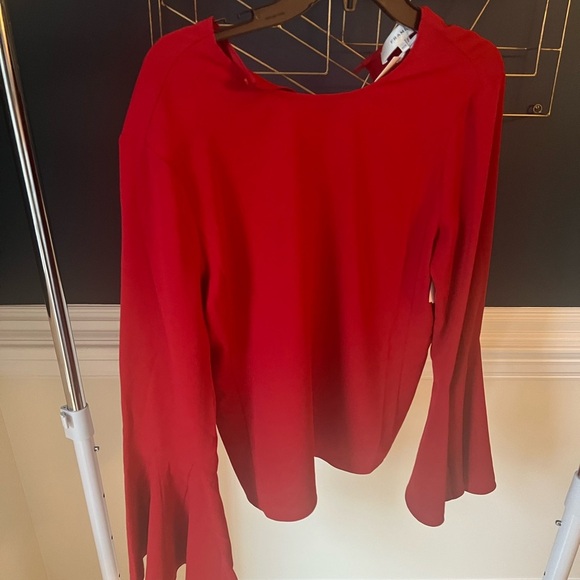 Frame Flutter Sleeve Blouse Size M NWT - Picture 3 of 3